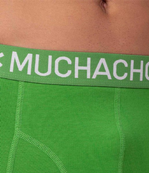 Muchachomalo  5-Pack Light Cotton Solid Black Green Green Green Blue