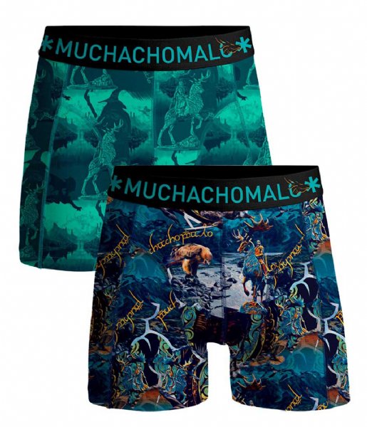 Muchachomalo  Men 2-Pack Boxer Shorts Lords Print/Print