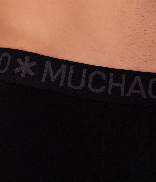 Muchachomalo  3-Pack Boxer Shorts Microfiber Black Blue Green