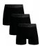 Muchachomalo  3-Pack Boxer Shorts Microfiber Black Black Black