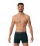 Muchachomalo  Men 3-Pack Boxer Shorts Solid Black/Green/Grey