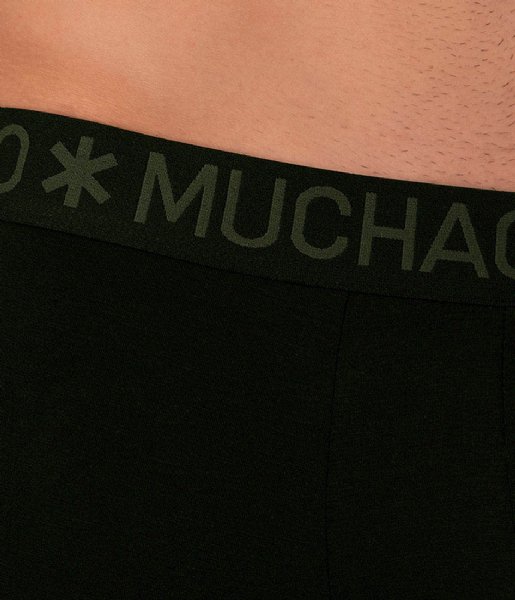 Muchachomalo  Men 3-Pack Boxer Shorts Print/Print/Solid Print/Print/Green