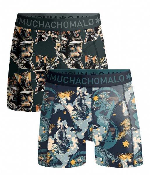 Muchachomalo  Shorts Samurai 2-Pack Print Print