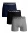 Muchachomalo  Short Solid Solid Solid 3-Pack Black Blue Grey Melee