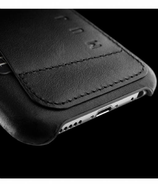 Mujjo  Leather Wallet Case iPhone 6s black