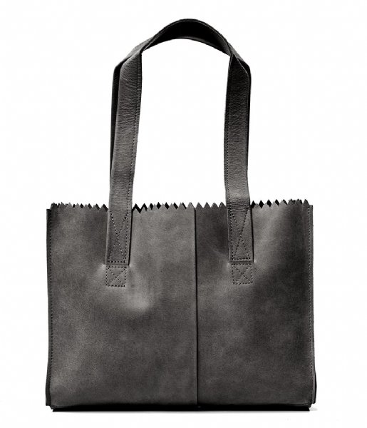 park voor bouw MYOMY Handtas MY PAPER BAG Handbag off black (774090) | The Little Green Bag