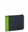 Mywalit  Slim 4 Credit Card Holder With Coin Purse Black/Pace (4)