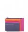 Mywalit  Slim 4 Credit Card Holder With Coin Purse Sangria Multi (75)