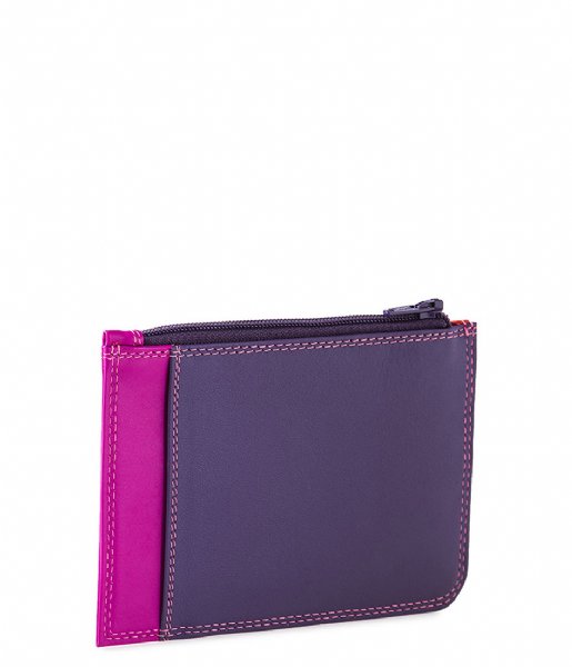 Mywalit  Slim 4 Credit Card Holder With Coin Purse Sangria Multi (75)