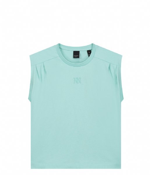 NIK&NIK  Pleat T-Shirt Ocean Mint (7210)
