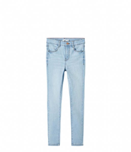 Name It  Polly Hw Skinny Jeans 1180-St Light Blue Denim (#86A5FC)