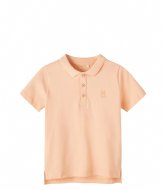 Name It Fvalde Short Sleeve Polo Peach Nectar (#FFB59B)