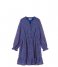 Name ItNkflasigne Long Sleeve Dress Dazzling Blue (#3850A0)