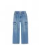 Name It  NKFRose Hw Wide Cargo Jeans 6190-Bs Light Blue Denim (4368034)