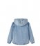 Name It  Nkmknud Os Denim Long Sleeve Shirt W Hood 5315-Yd N Medium Blue Denim (#1500FF)