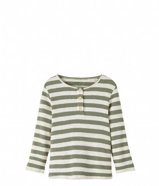 Name It  Nmmnola Long Sleeve Top Oil Green (#80856D)