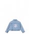Name It  Nmfconny Embroidery Denim Jacket 3285 Light Blue Denim (4535948)