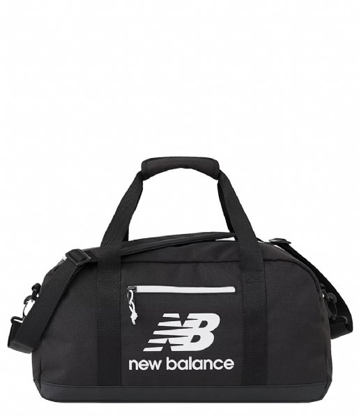 New Balance  Athletics Duffle Bag Black White 2