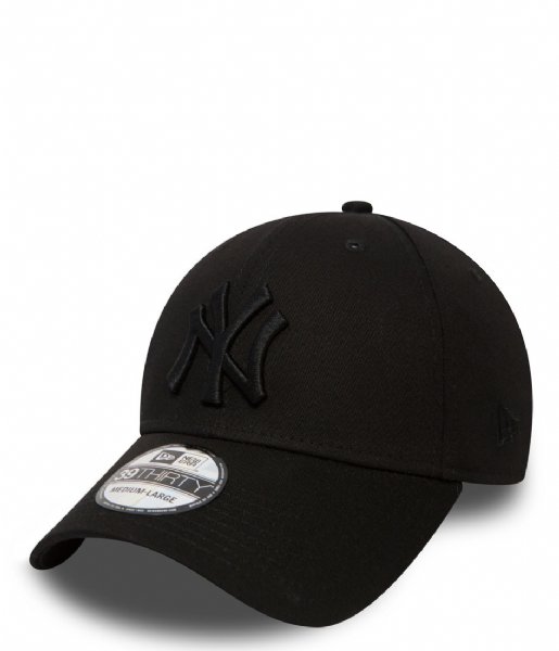 New Era  New York Yankees League Essential 39Thirty Black Black