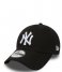 New Era  New York Yankees League Essential 9Forty Black White