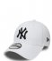 New Era  New York Yankees League Essential 9Forty White Black