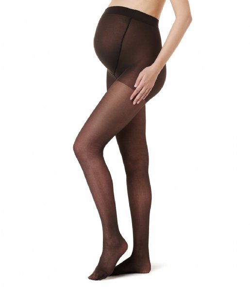 Noppies  2-Pack Maternity Tights 20 Den Black (P090)