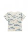 Noppies  Boys Tee Mullins Short Sleeve All Over Print RAS1202 Oatmeal (P611)