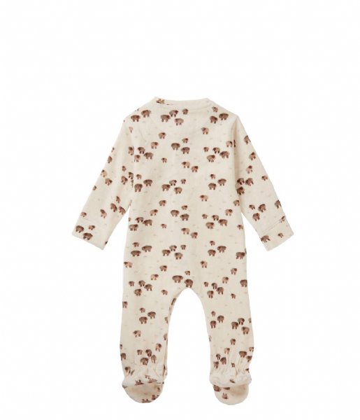 Noppies  Playsuit Tolleson Long Sleeve Allover Print Butter Cream (P959)