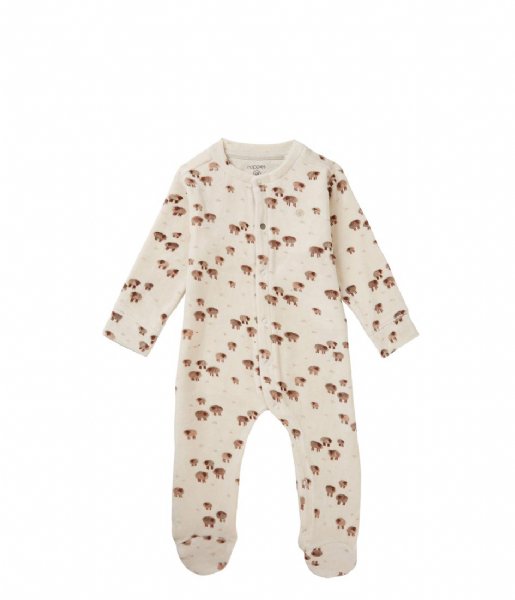 Noppies  Playsuit Tolleson Long Sleeve Allover Print Butter Cream (P959)