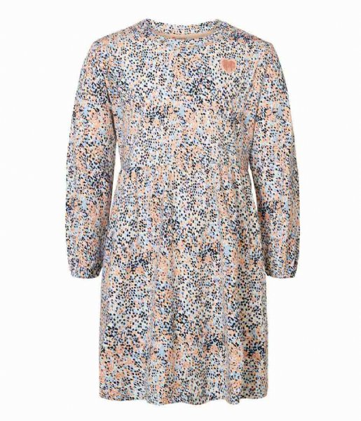 Noppies  Girls Dress Parsons Long Sleeve All Over Print Almost Apricot (N030)