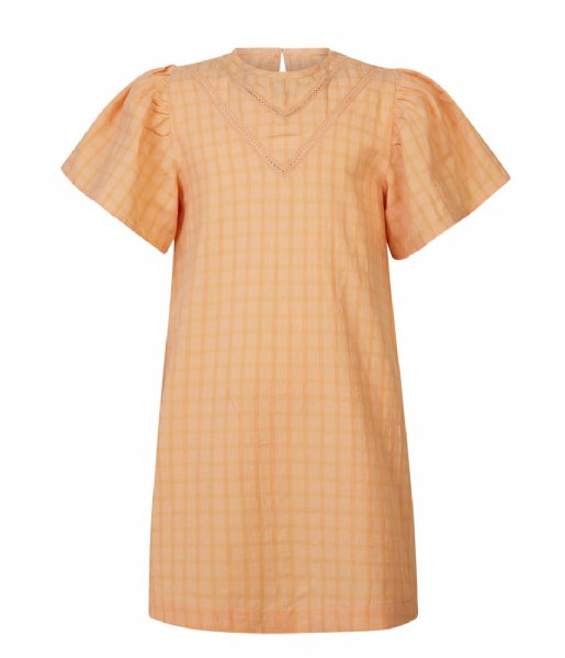 Noppies  Girls Dress Plano Short Sleeve Almost Apricot (N030)