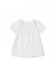 Noppies  Girls Dress Coventry short sleeve Whisper White (P198)