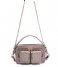 Nunoo  Helena Eyelet New Zealand Taupe with gold colored