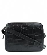 O My Bag Sue Croco Zwart Croco Classic Leather