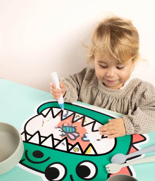 OMY  Magic Water Placemats Dino