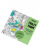 OMY Coloring Poster Farm