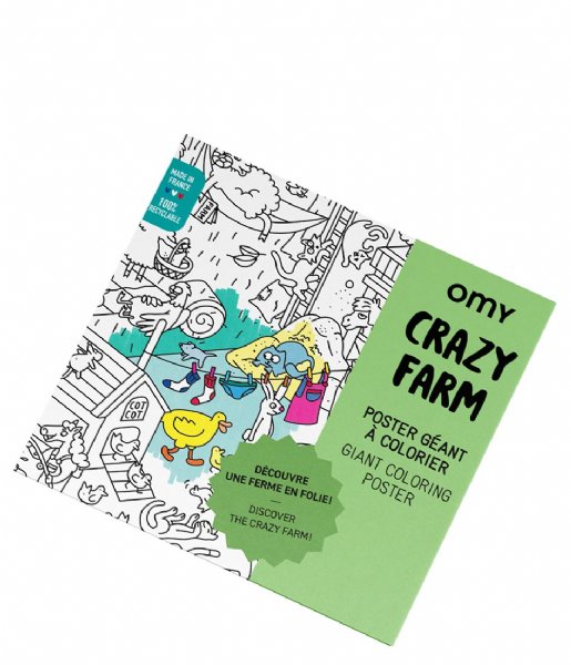 OMY  Coloring Poster Farm