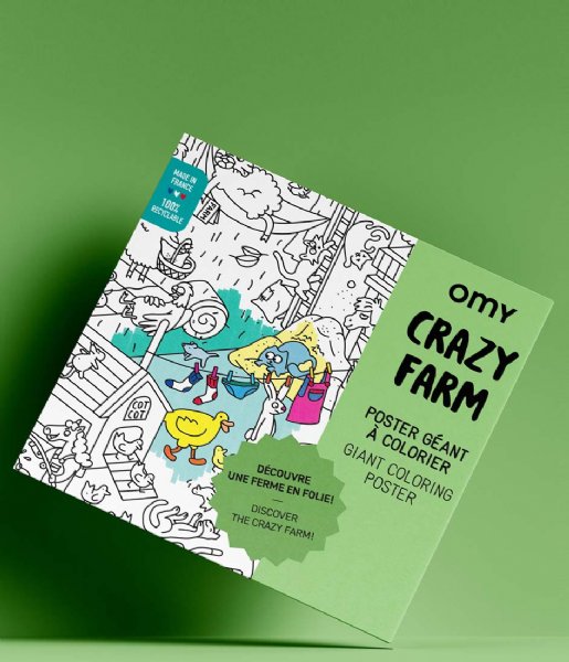 OMY  Coloring Poster Farm
