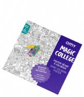 OMY Coloring Poster Magic College