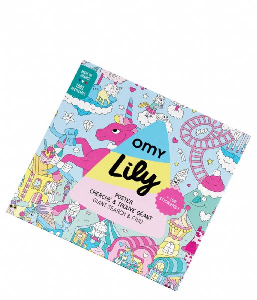 OMY  Poster & Stickers Lily