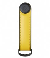 Orbitkey Hybrid Leather Key Organiser Solar Yellow