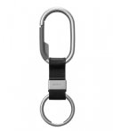Orbitkey Sleutelhangers Clip Silver Zwart orbitkey kopen in de aanbieding