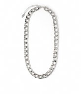 Orelia Chunky Chain Necklace Silver Silver colored
