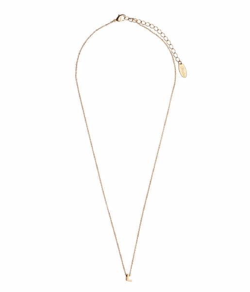 Orelia Ketting Necklace initial L Gold plated (ORE26354)