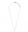 Orelia Ketting Necklace initial S Gold plated (ORE26361)
