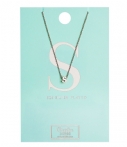 Orelia Kettingen Necklace Initial S Zilver orelia kopen in de aanbieding Orelia Kettingen Necklace Initial S Zilver orelia kopen in de aanbieding