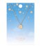 Orelia  Aries Constellation Necklace pale gold (20649)