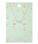 Orelia Kettingen Infinity Earring Necklace Zilver orelia kopen in de aanbieding Orelia Kettingen Infinity Earring Necklace Zilver orelia kopen in de aanbieding
