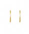 Orelia  Organic Droplet Earring Gold Plated
