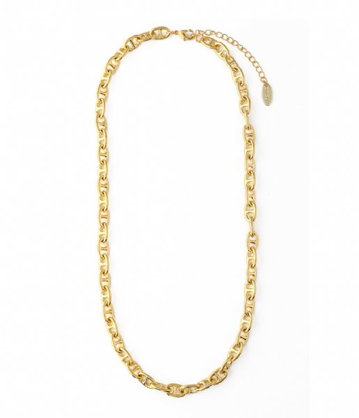Orelia Ketting Mariner Chain Necklace Goudkleurig